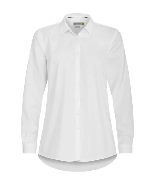 Green Bow 01  Hemd Relaxed Fit Dames Wit