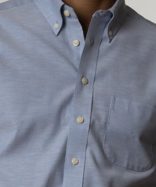 Yellow Bow 54  Hemd Slim Fit Heren Lichtblauw