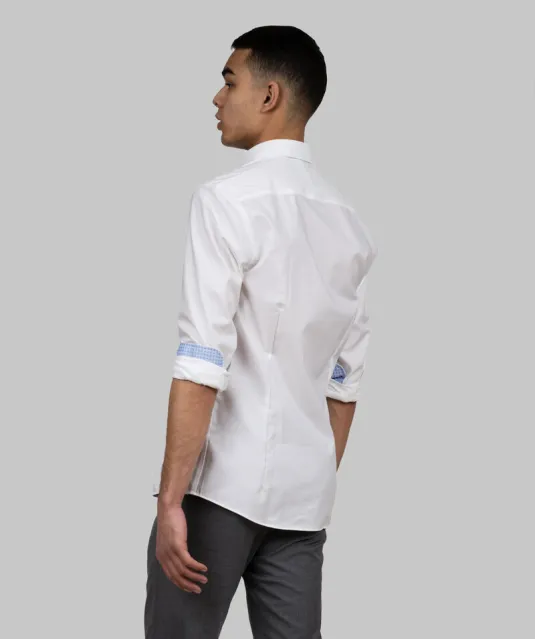 Red Bow 121  Hemd Slim Fit Heren Wit