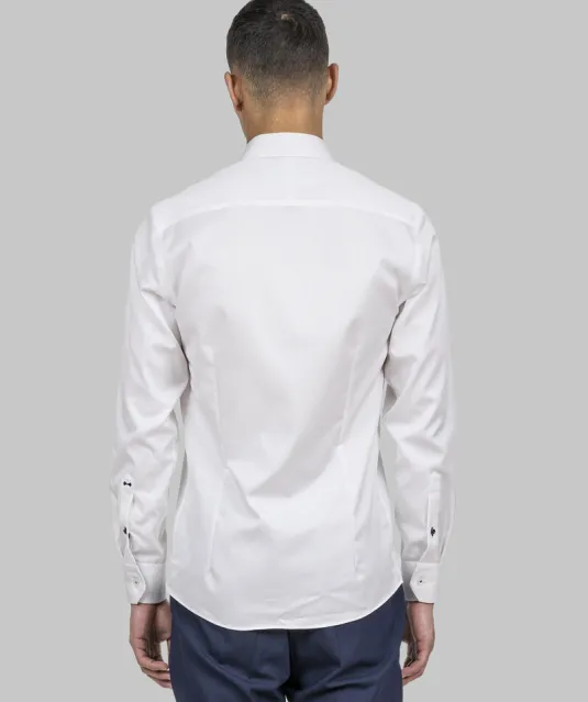 Red Bow 122  Hemd Slim Fit Heren Wit