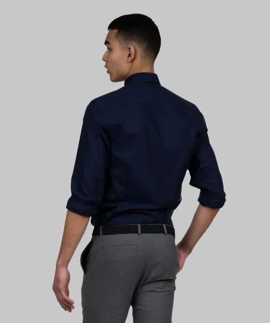 Red Bow 121  Hemd Slim Fit Heren Marine