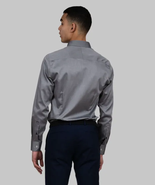 Red Bow 122  Hemd Slim Fit Heren Grijs