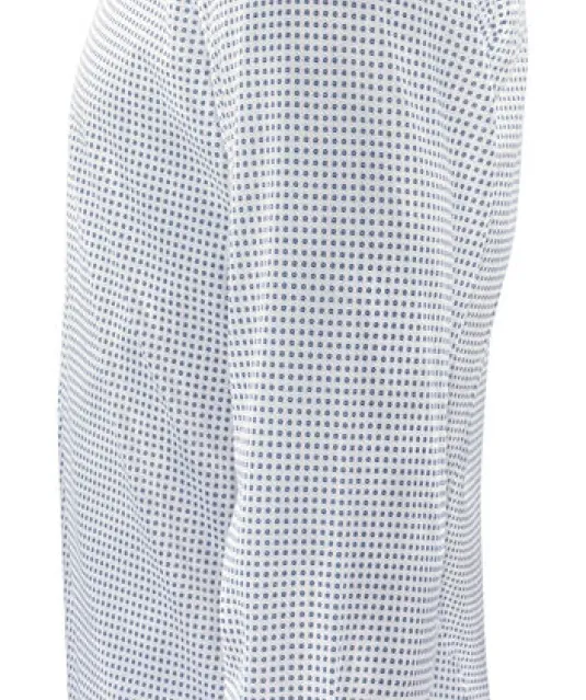 Indigo Bow 131  Hemd Slim Fit Heren Hemelsblauw print