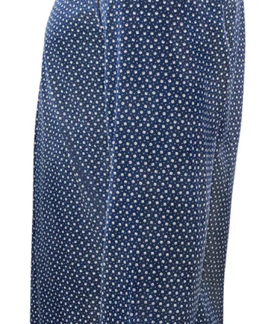 Indigo Bow 131  Hemd Slim Fit Heren Marine print