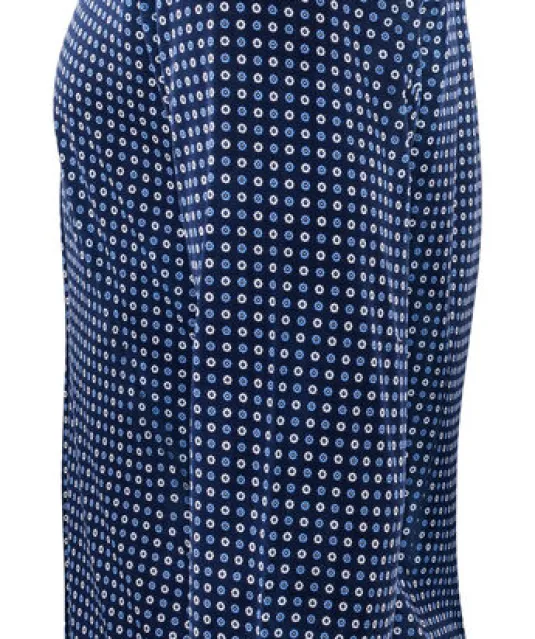 Indigo Bow 131  Hemd Slim Fit Heren Blauwe print