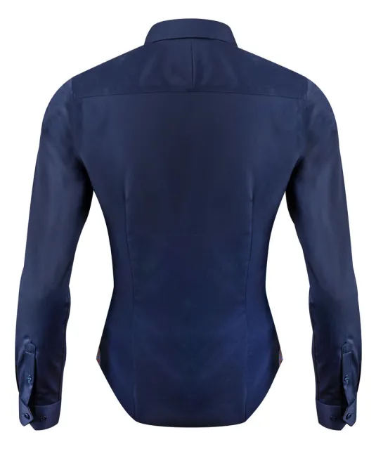 Purple Bow 146  Hemd Dames Donkerblauw mêlée