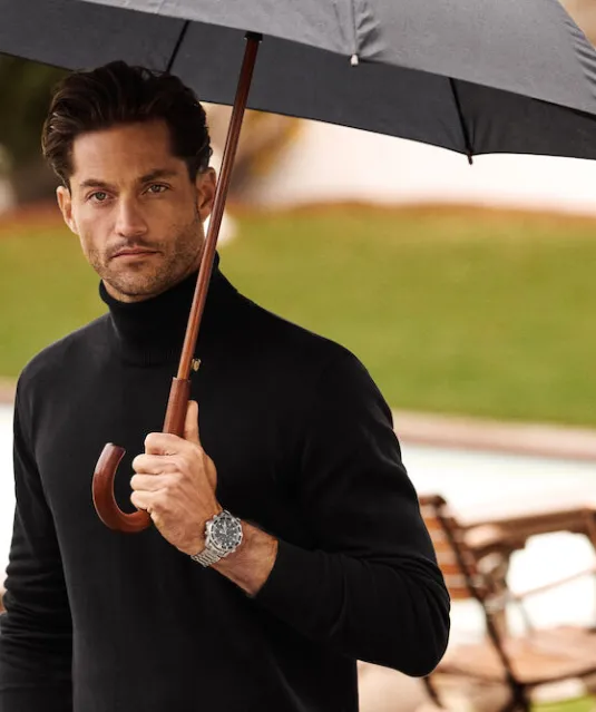 Ashland Turtle Gebreide Sweater Heren Grijs mélée