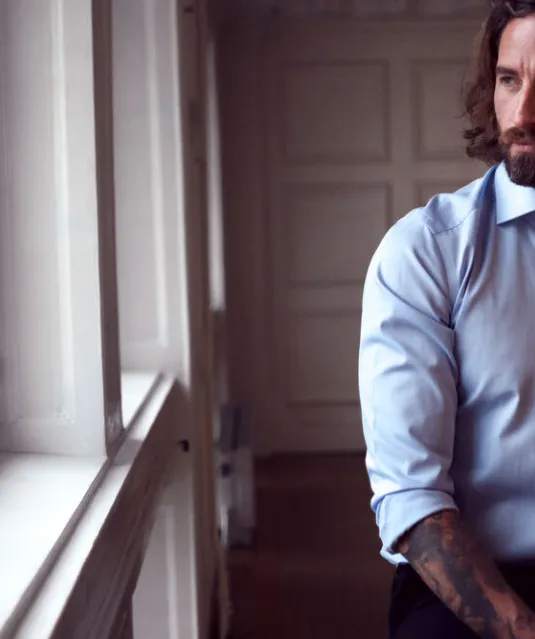 Yellow Bow 51  Hemd Slim Fit Heren Ecru