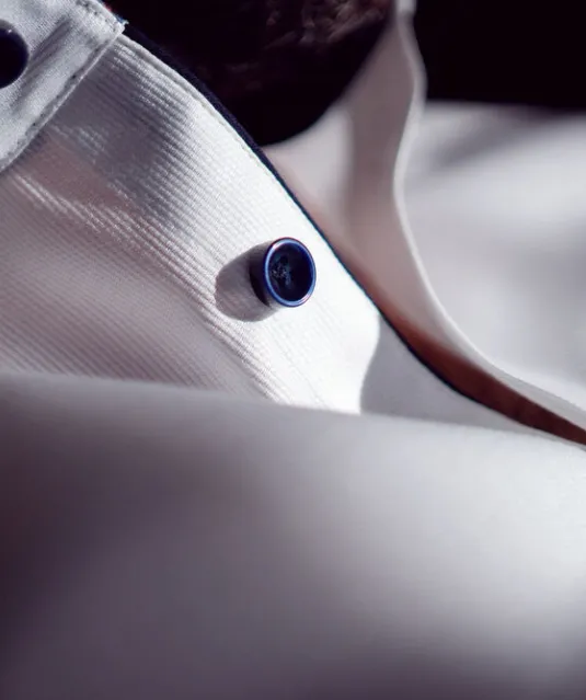 Purple Bow 146  Hemd Slim Fit Heren Ecru