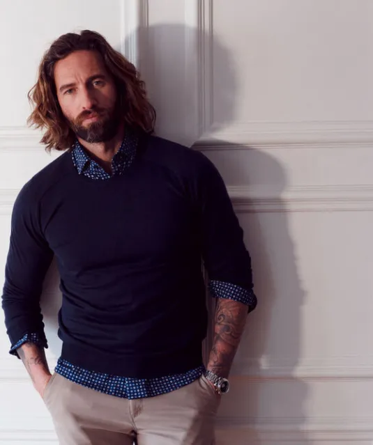 Indigo Bow 131  Hemd Slim Fit Heren Hemelsblauw print