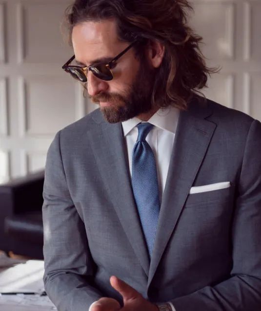 Green Bow 01  Hemd Slim Fit Heren Wit