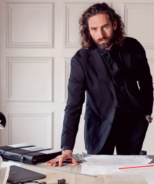 Black Bow 60  Hemd Slim Fit Heren Wit