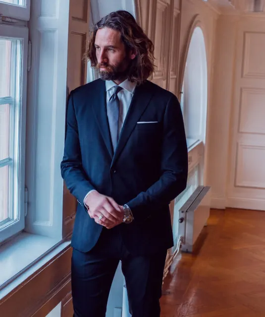 Black Bow 60  Hemd Slim Fit Heren Wit