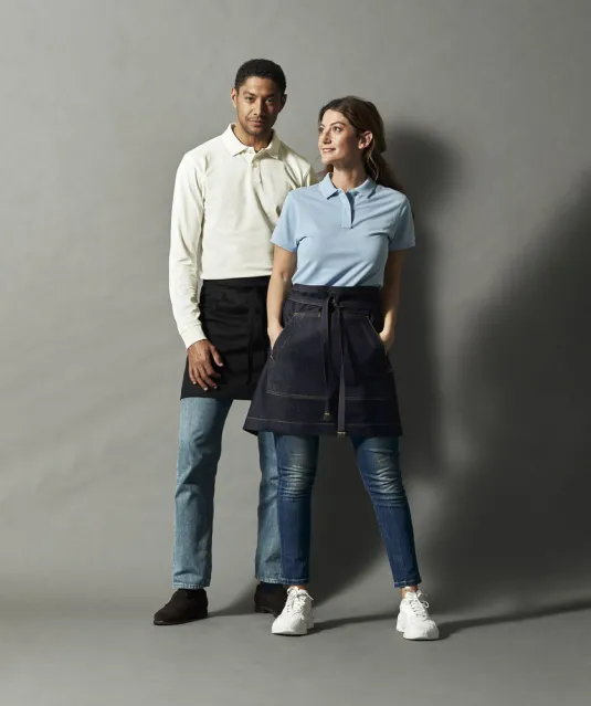 POLO PIQUE LADY - GOTS GECERTIFICEERD Lichtblauw