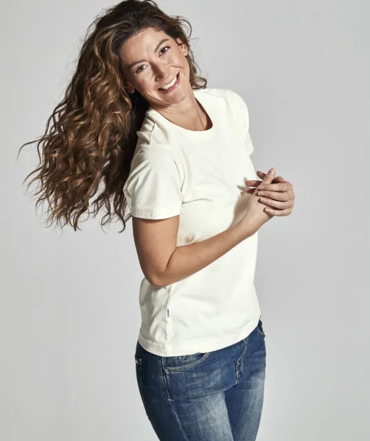 T-SHIRT LADY - GOTS GECERTIFICEERD Ecru