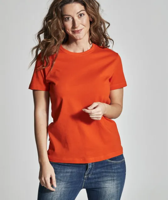 T-SHIRT LADY - GOTS GECERTIFICEERD Oranje