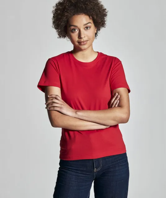 T-SHIRT LADY - GOTS GECERTIFICEERD Rood