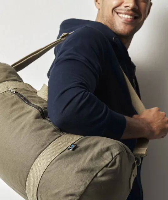 HOODIE FULL ZIP MAN - GOTS GECERTIFICEERD Marine