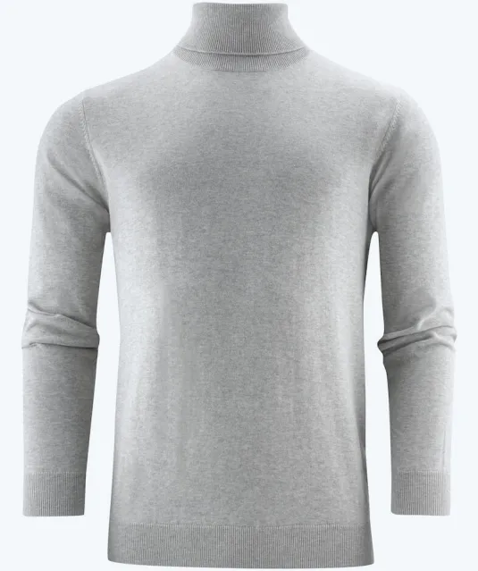 Ashland Turtle Gebreide Sweater Heren Grijs mélée