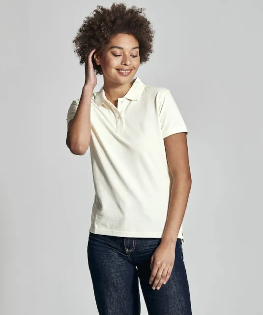 POLO PIQUE LADY - GOTS GECERTIFICEERD Wit