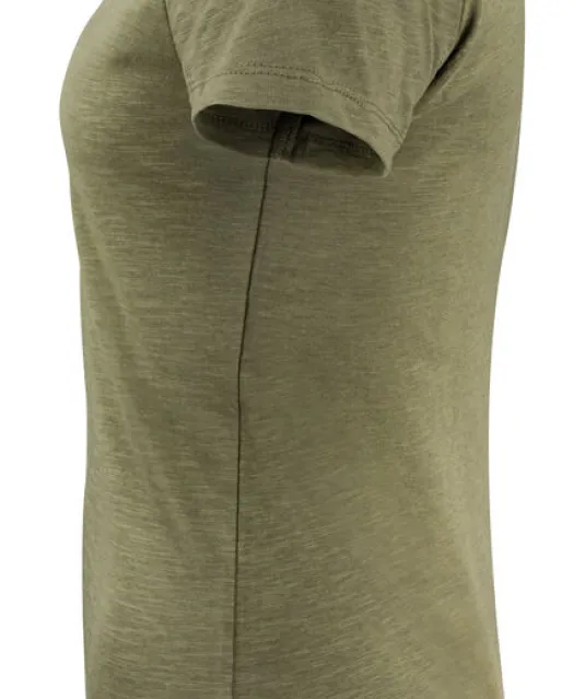 Twoville T-Shirt Dames Mosgroen