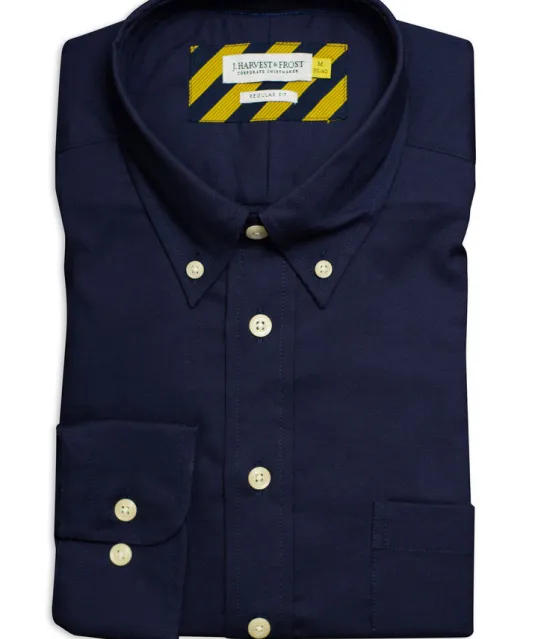 Yellow Bow 54  Hemd Regular Fit Heren Marine