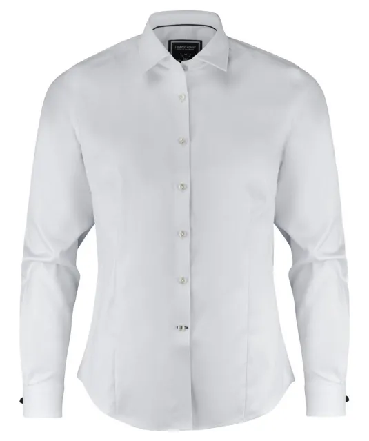 Black Bow 60  Hemd Dames Wit