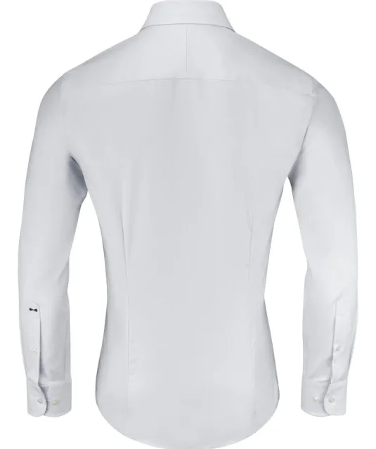 Black Bow 60  Hemd Slim Fit Heren Wit