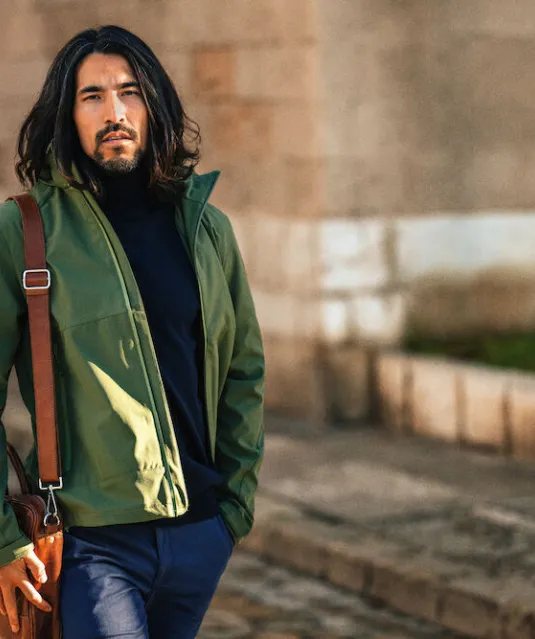 Ashland Turtle Gebreide Sweater Heren Grijs mélée