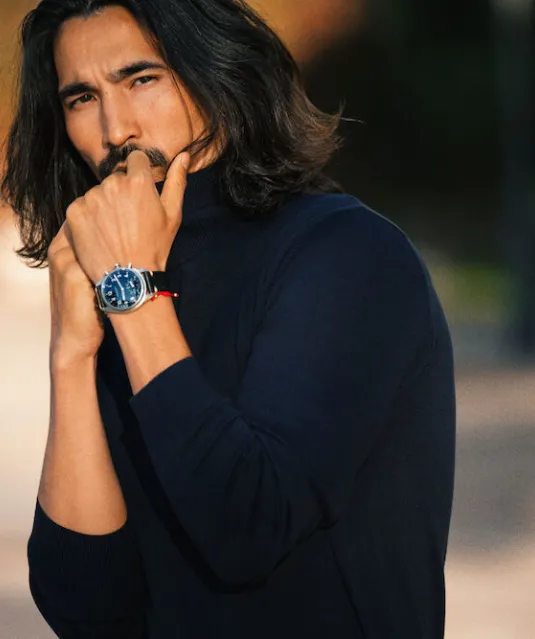 Ashland Turtle Gebreide Sweater Heren Grijs mélée