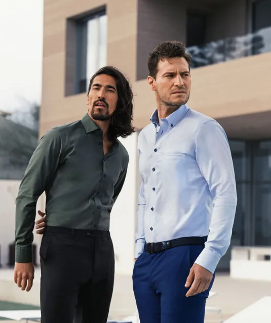 Red Bow 121  Hemd Regular Fit Heren Wit