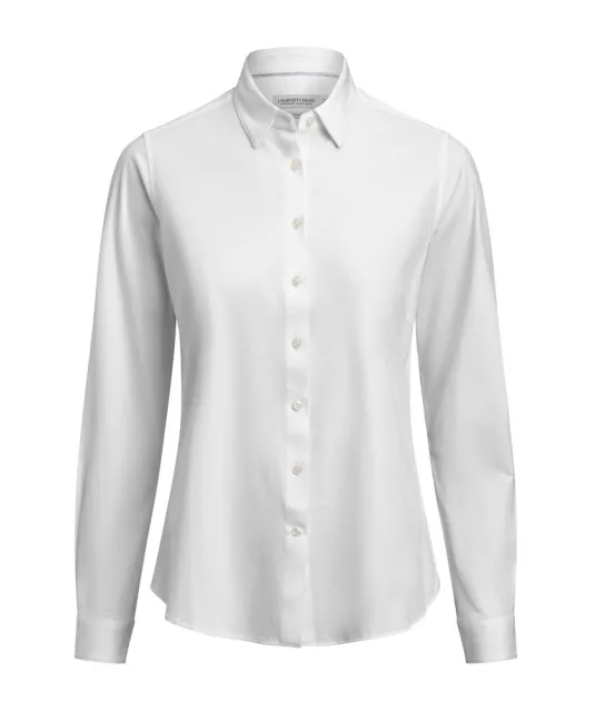 Indigo Bow 132   Hemd Contemporary Fit Dames Wit