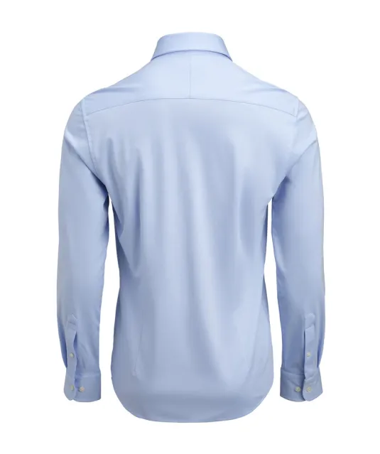 Indigo Bow 132 Hemd Slim Fit Heren Lichtblauw