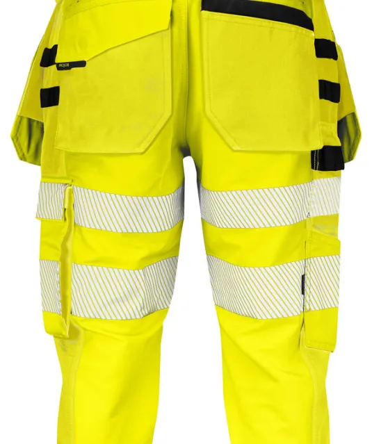 6577 SIGNALISATIE PIRATENBROEK EN ISO 20471 KLASSE 2/1 Geel/zwart