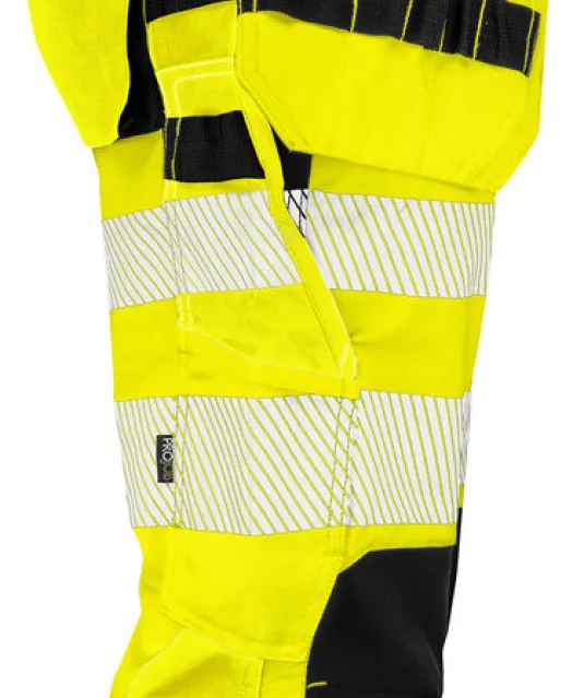 6577 SIGNALISATIE PIRATENBROEK EN ISO 20471 KLASSE 2/1 Geel/zwart