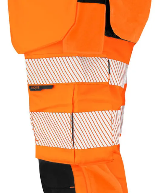 6577 SIGNALISATIE PIRATENBROEK EN ISO 20471 KLASSE 2/1 Oranje/zwart