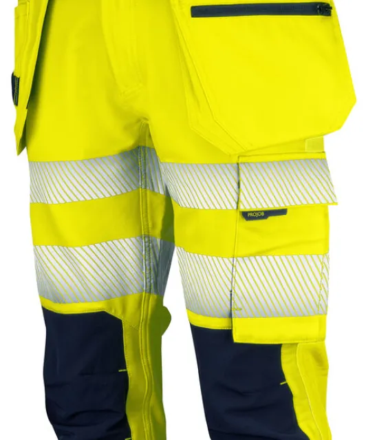 6577 SIGNALISATIE PIRATENBROEK EN ISO 20471 KLASSE 2/1 Geel