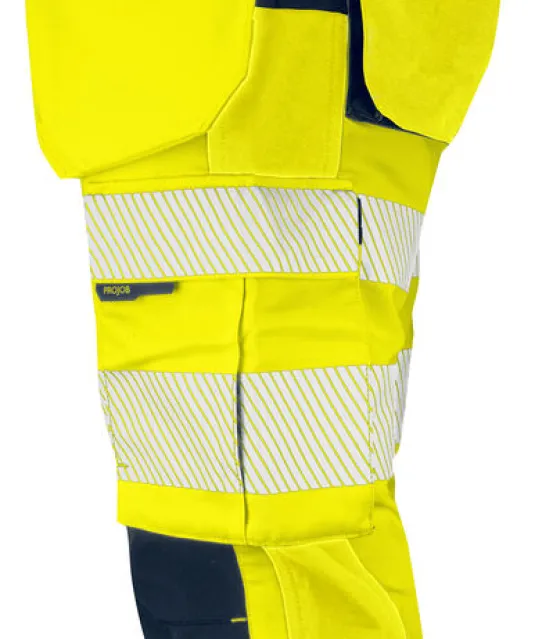 6577 SIGNALISATIE PIRATENBROEK EN ISO 20471 KLASSE 2/1 Geel