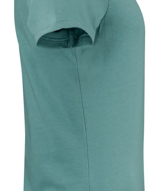 American U  T-Shirt Dames Muntgroen