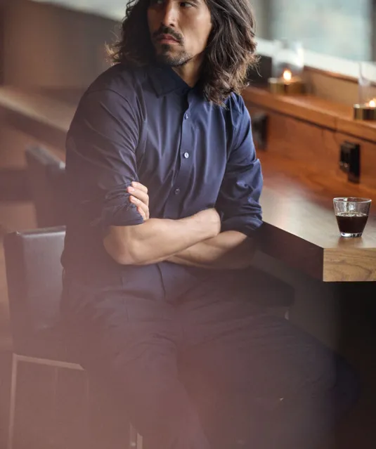 Indigo Bow 132   Hemd Regular Fit Heren Wit