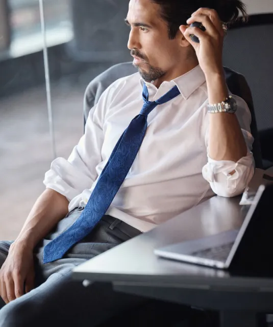 Black Bow 60  Hemd Regular Fit Heren Wit