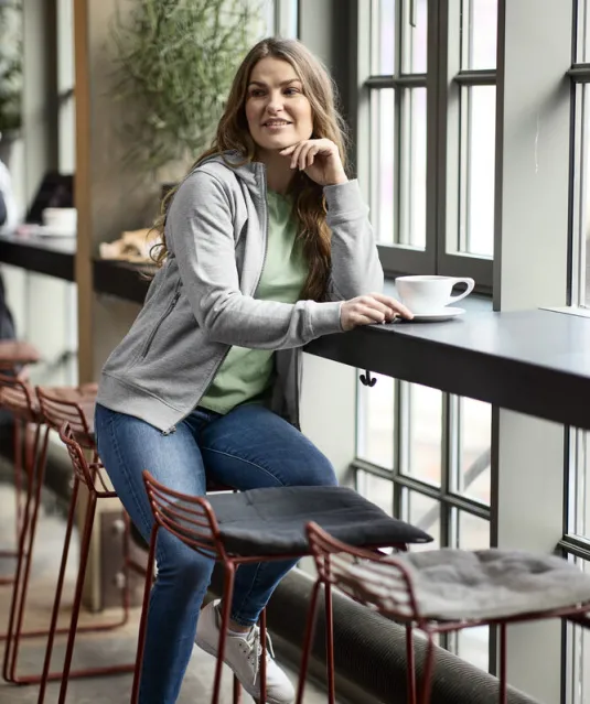 T-SHIRT LADY - GOTS GECERTIFICEERD Roestgroen