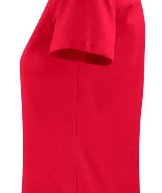 Light  T-Shirt Dames Rood