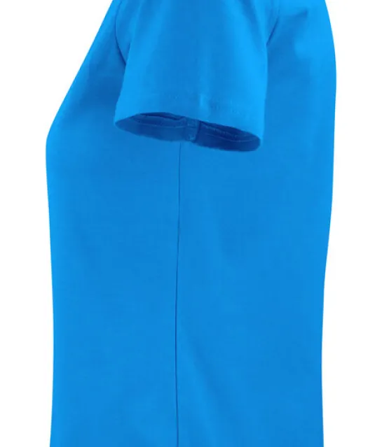 Light  T-Shirt Dames Oceaan blauw