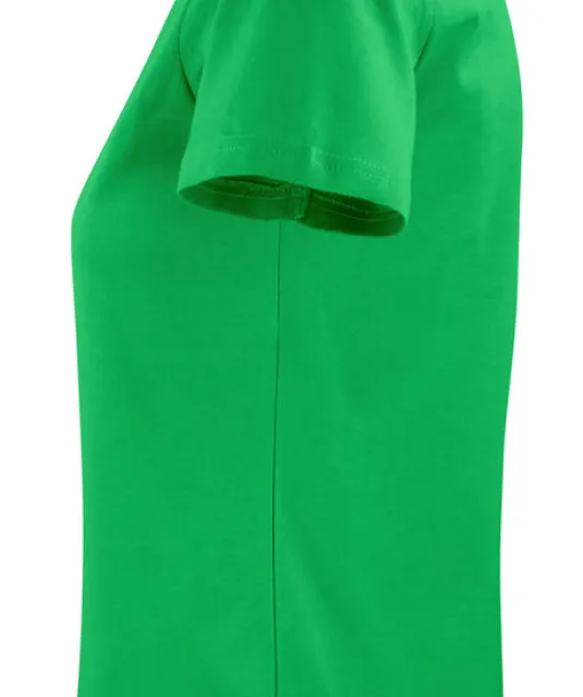 Light  T-Shirt Dames Frisgroen