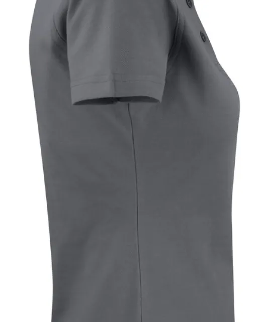 Surf Polo Pique Dames Staalgrijs