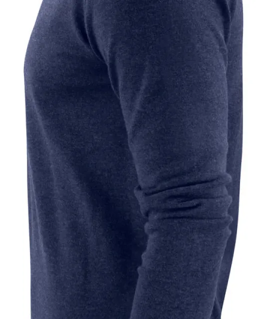 Ashland V Gebreide Sweater Heren Blauw mêlée