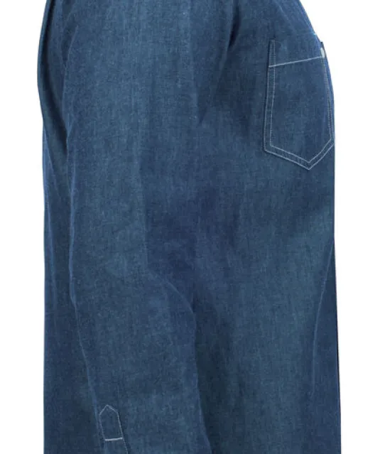 Jupiter Hemd Heren Denim blauw