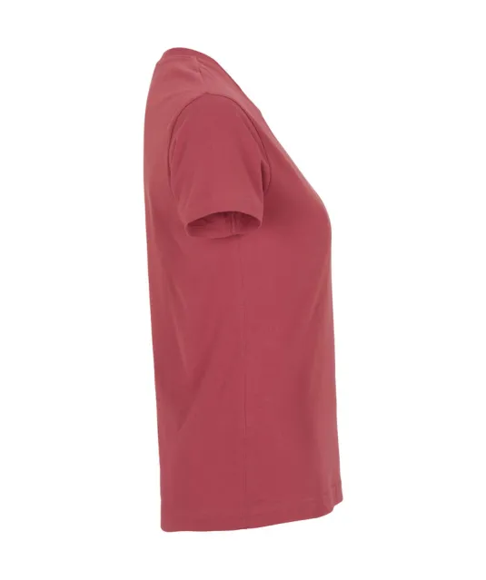 T-SHIRT LADY - GOTS GECERTIFICEERD Roestrood