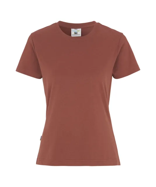 T-SHIRT LADY - GOTS GECERTIFICEERD Roest rood